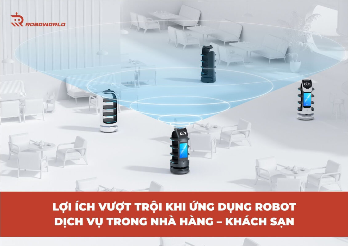 4 Lợi Ích Vượt Trội Khi Ứng Dụng Robot Dịch Vụ Trong Nhà Hàng – Khách Sạn