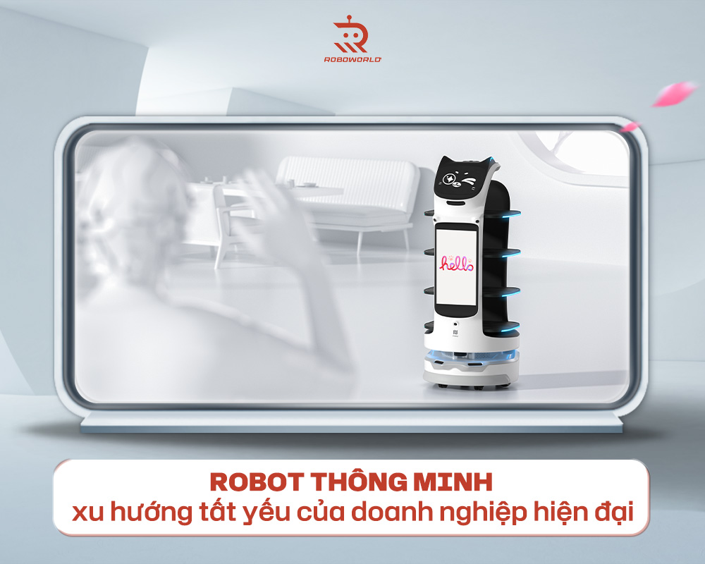Robot thông minh – xu hướng tất yếu của doanh nghiệp hiện đại