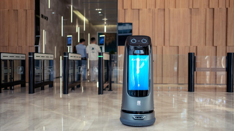 KettyBot Pro - robot phục vụ nhà hàng phân khúc phổ thông cho quán vừa và nhỏ