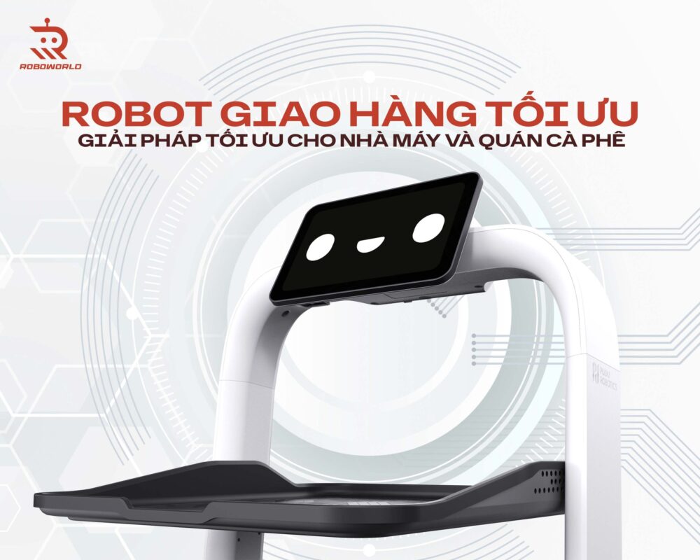 Robot Giao Hàng Tối Ưu – Giải Pháp Số 1 Tối Ưu Cho Nhà Máy Và Quán Cà Phê