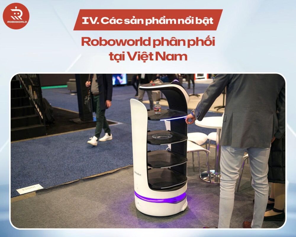 Các sản phẩm nổi bật Roboworld phân phối tại Việt Nam
