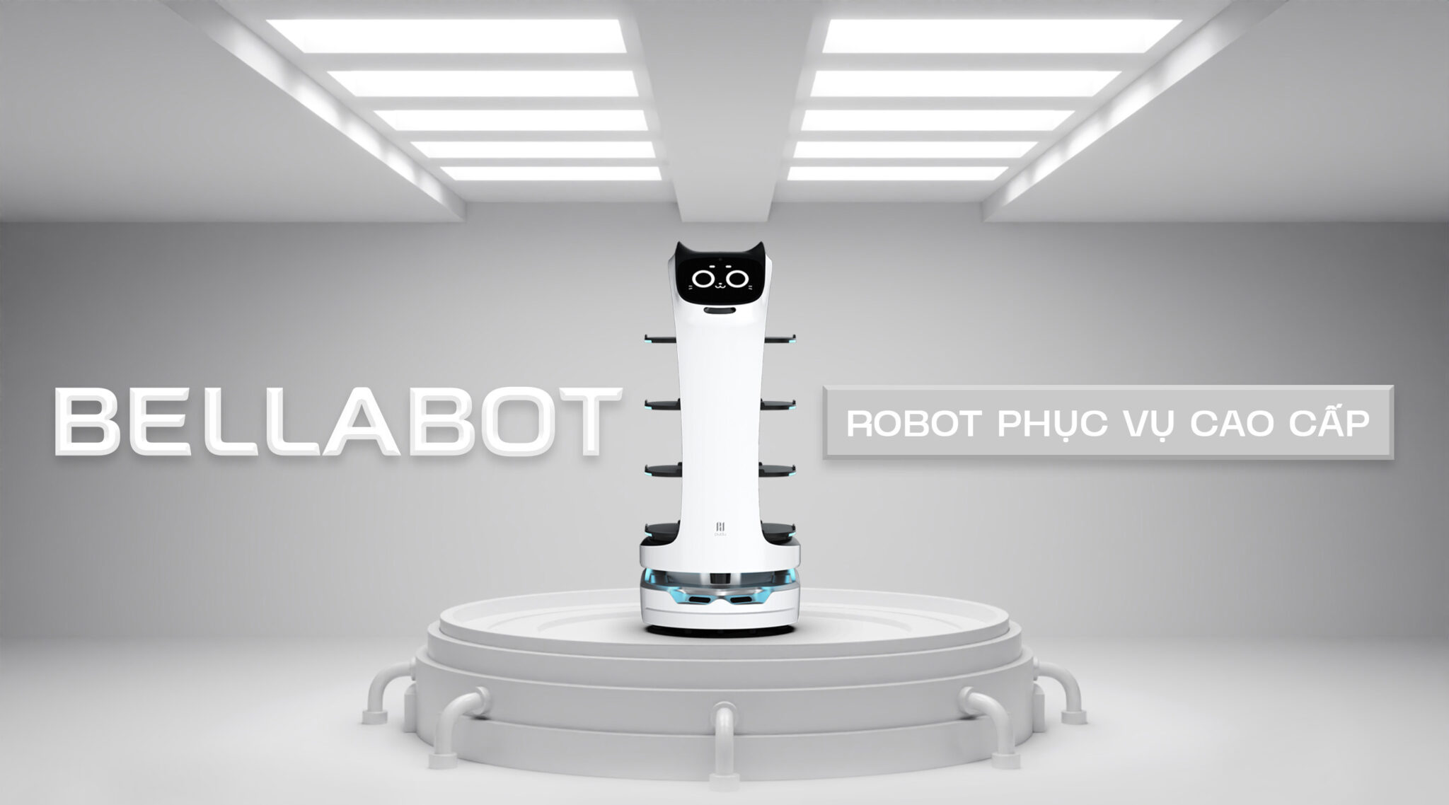 BellaBot - Giải pháp tự động hóa công nghiệp bằng robot phục vụ