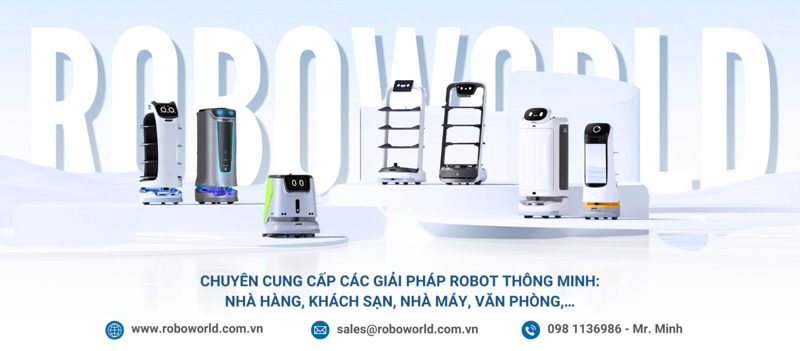 ROBOWORLD tập trung xây dựng hệ sinh thái robot dịch vụ, công nghiệp và kho vận phù hợp điều kiện vận hành tại Việt Nam