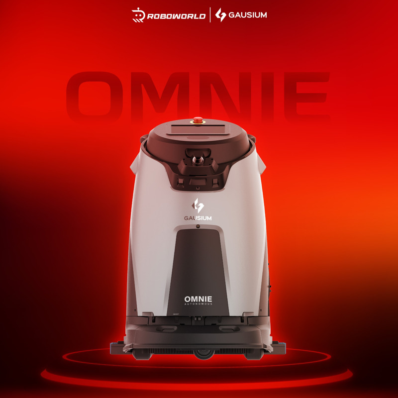 Gausium Omnie - giải pháp robot vệ sinh toàn diện cho không gian đông người và lưu lượng di chuyển cao