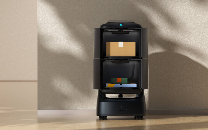 Robot PUDU FlashBot Max có thể vận chuyển thuốc và vật tư giữa các khoa phòng nhanh chóng, chính xác