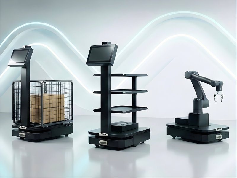 Robot vận chuyển công nghiệp A100, A600 do ROBOWORLD phát triển theo tiêu chuẩn quốc tế, tối ưu cho đặc thù vận hành tại Việt Nam.