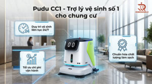 Pudu CC1 - trợ lý vệ sinh số 1 tại các chung cư