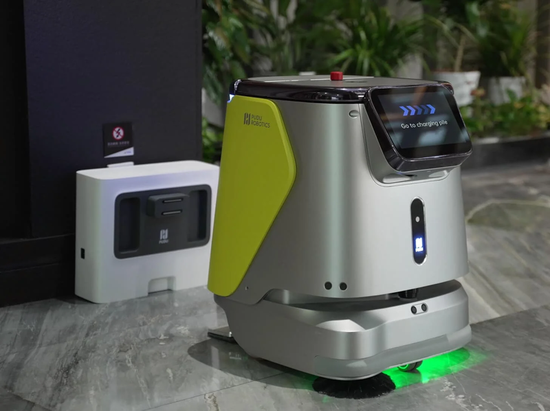 Pudu CC1 tích hợp nhiều chức năng làm sạch như quét, hút, lau và làm khô