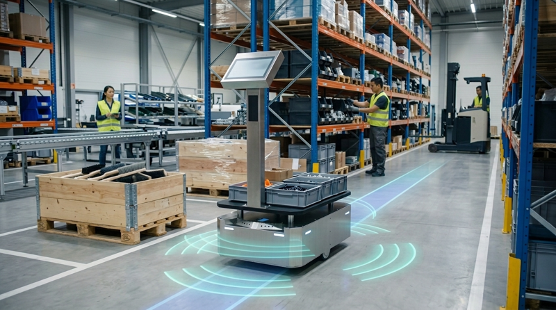 ROBOWORLD A100 là giải pháp robot “Make in Vietnam” với khả năng vận hành bền bỉ và tối ưu logistics nội bộ