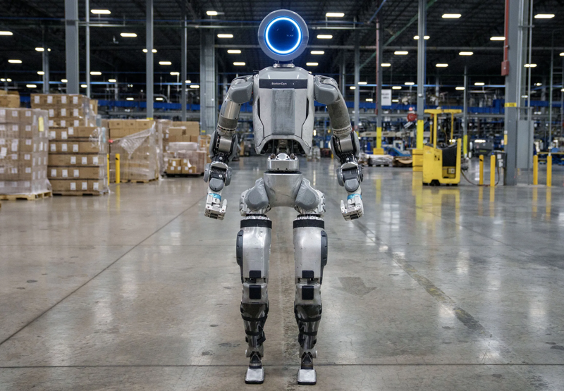 Atlas - Robot humanoid thông minh, di chuyển linh hoạt và tự học các thao tác phức tạp trong sản xuất