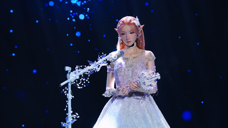 Elf Xuan - Robot hình người có vẻ đẹp siêu thực, biểu diễn trong sự kiện GIBOT Night