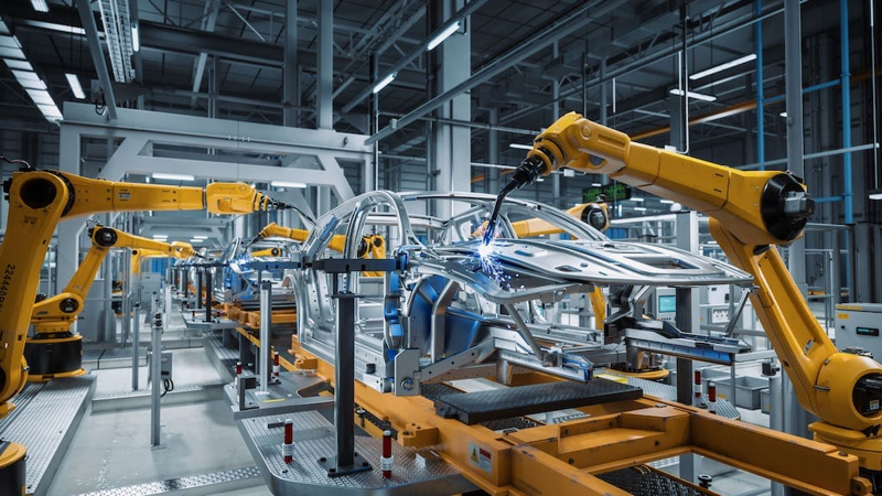 Robot giúp doanh nghiệp tăng năng suất, đảm bảo chất lượng và nâng cao an toàn lao động trong sản xuất hiện đại