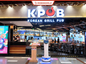 BellaBot tại nhà hàng KPub Korean Grill Pub – chuỗi nướng Hàn Quốc của Golden Gate