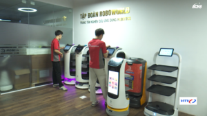 Trung tâm Nghiên cứu Ứng dụng Robotics của Roboworld với hệ sinh thái robot dịch vụ