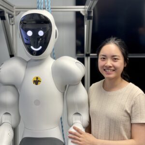 Robot hình người tích hợp AI Agent tự ra quyết định