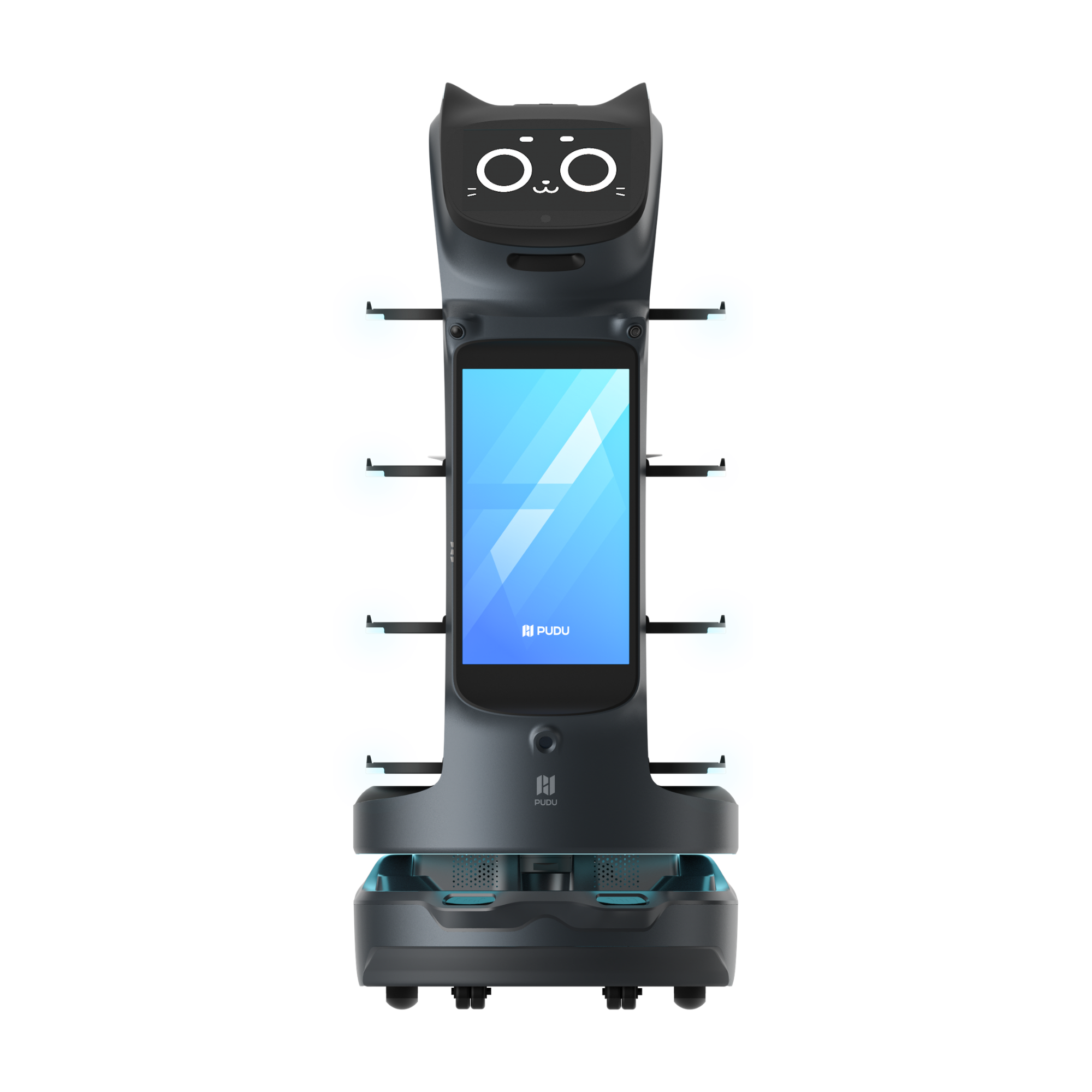 Thiết kế robot phục vụ BellaBot Pro 4 khay