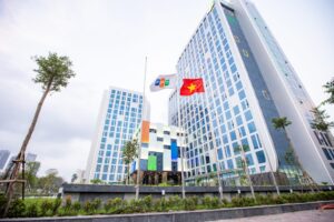 Trụ sở tập đoàn FPT, nơi triển khai các chương trình chuyển đổi AI quy mô doanh nghiệp