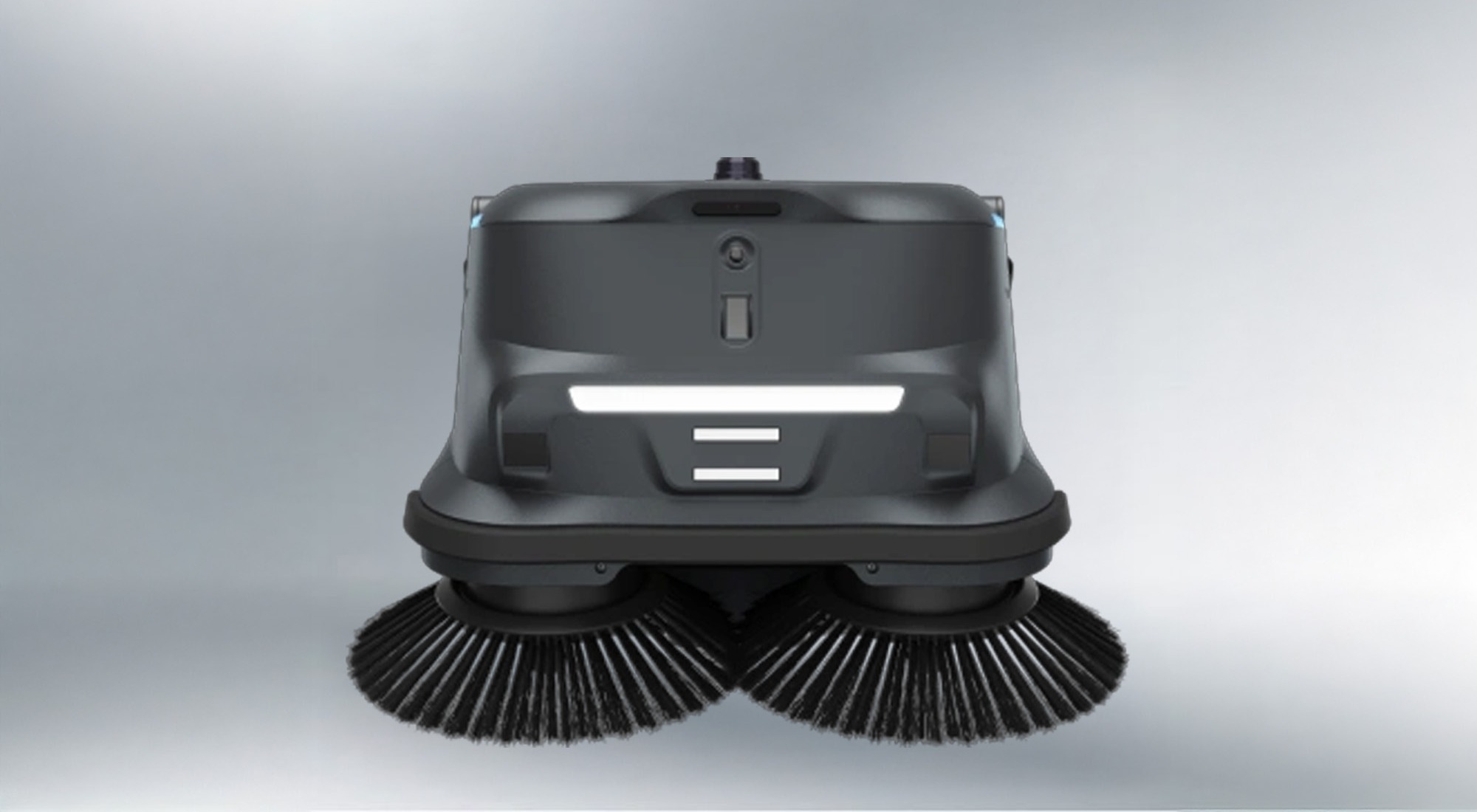 Thiết kế cặp chổi biên đôi của robot MT1 dùng cho nhà xưởng