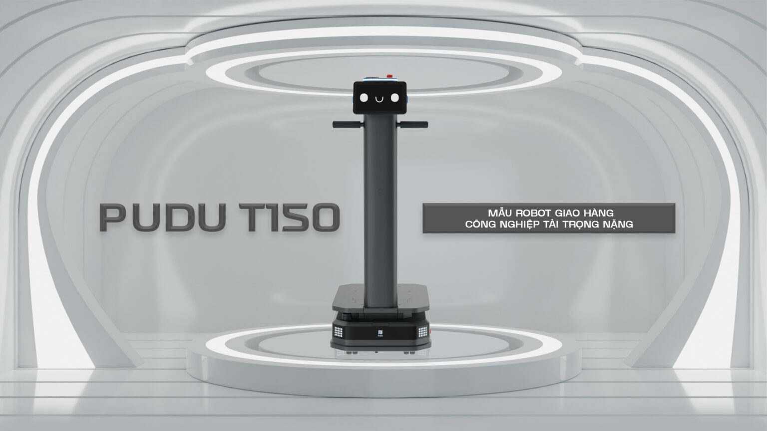 Pudu T150 - Robot AMR giao hàng công nghiệp tải trọng nặng