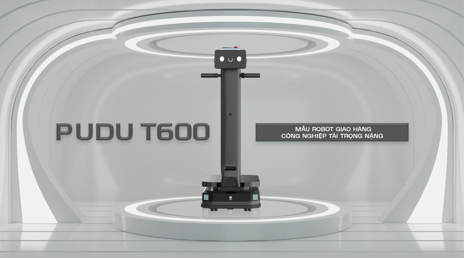 Pudu T600 - Robot AMR giao hàng công nghiệp tải trọng nặng lên đến 600kg