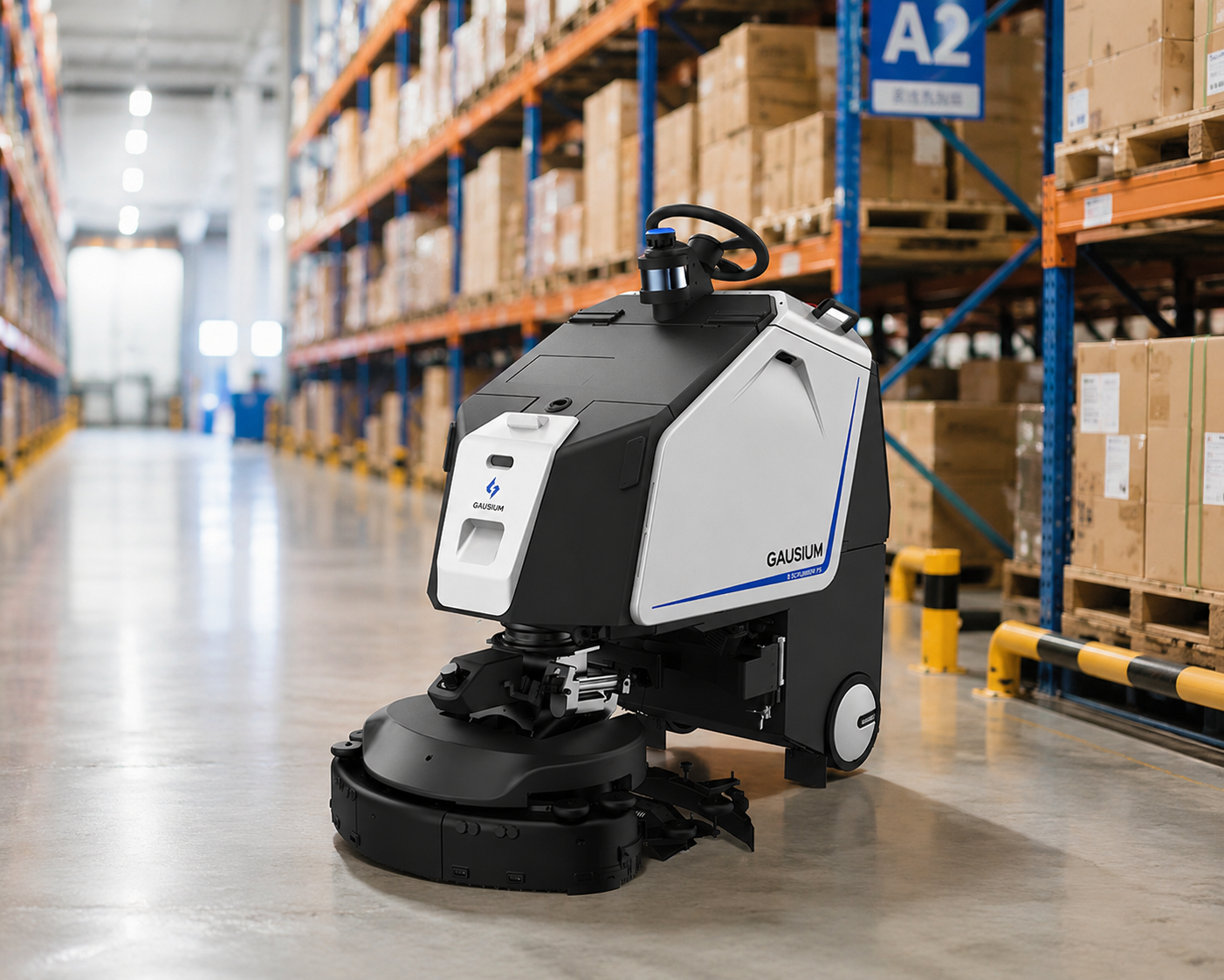 Robot lau sàn công nghiệp Gausium Scrubber 75