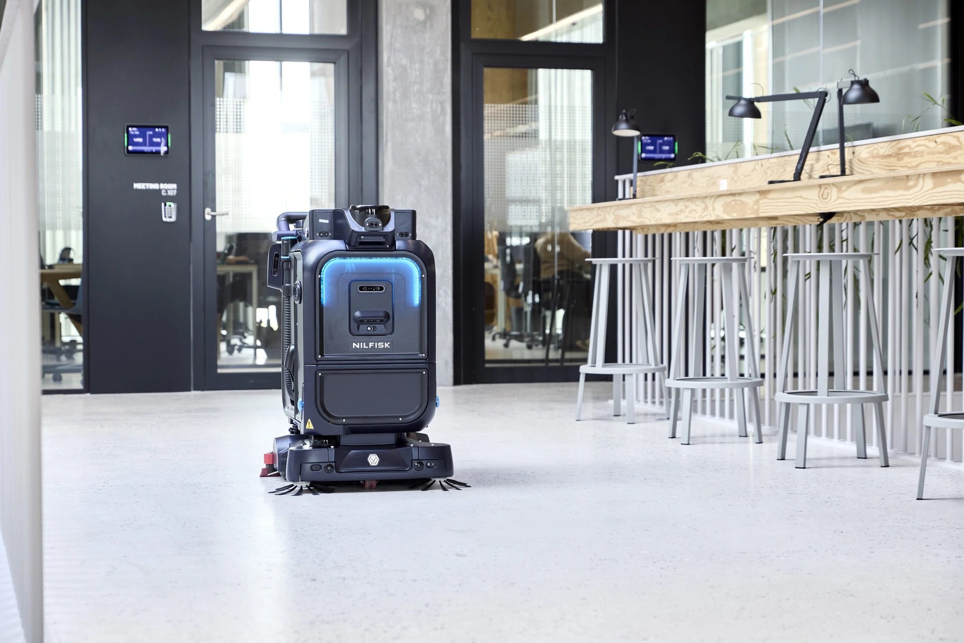 Robot lau sàn công nghiệp Nilfisk SC25