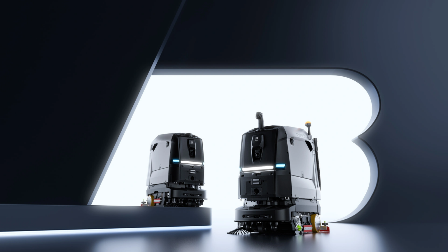 Robot lau sàn công nghiệp Pudu BG1 Series