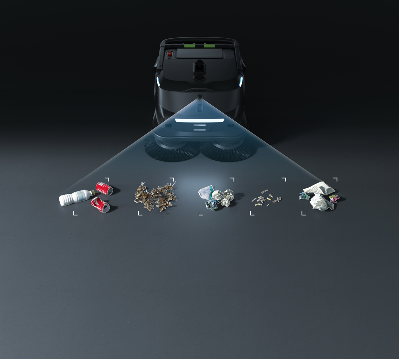 Robot lau sàn công nghiệp Pudu MT1