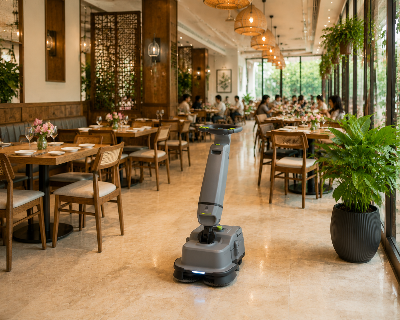 Pudu SH1 - Máy chà sàn bán tự động