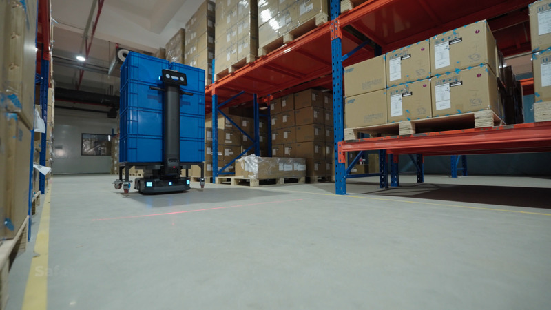 Robot vận chuyển trong nhà máy giúp tối ưu khả năng vận hành