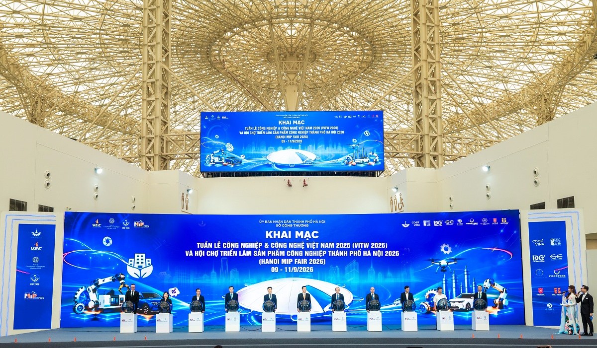 Lễ khai mạc triển lãm VITW 2026 tại Trung tâm Triển lãm Việt Nam